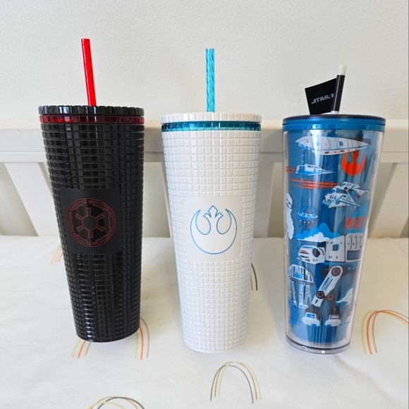 Disney Starbucks Star Wars Venti Tumblers Full Set - Picture 2 of 8